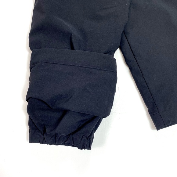 UNIQLO WindProof Extra Warm Line Pants In Black Winter Outdoor Fleece Pants Sz L - Picture 8 of 10